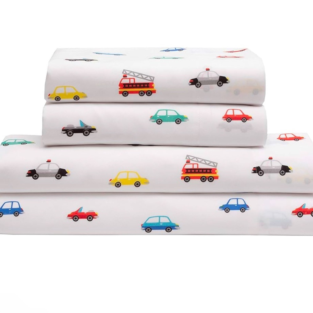 Cars and Trucks Full Size Sheet Set